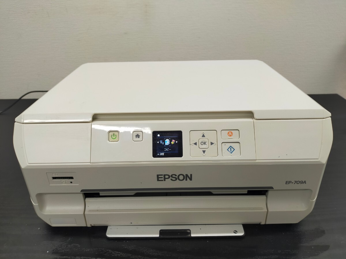 1円〜☆ EPSON エプソン インクジェットプリンター EP-709A プリンター_画像1