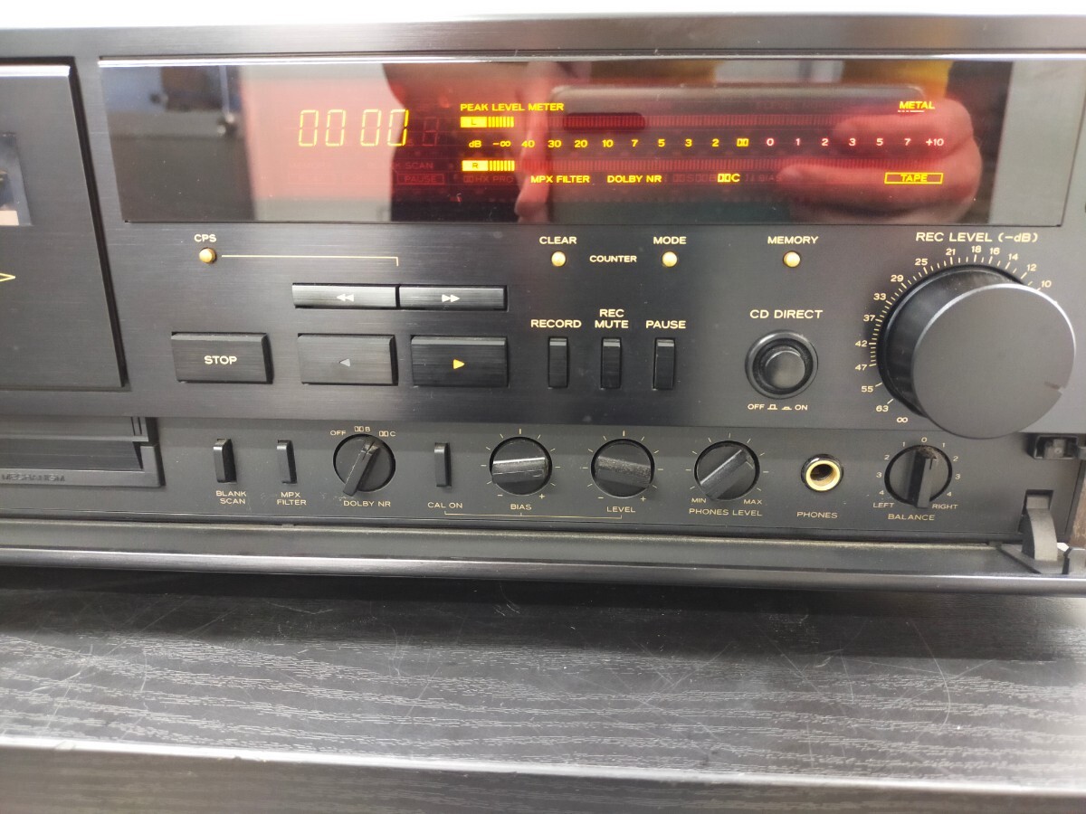 1円〜☆ほぼ未使用☆ TEAC ティアック ステレオカセットデッキ R-9000_画像3