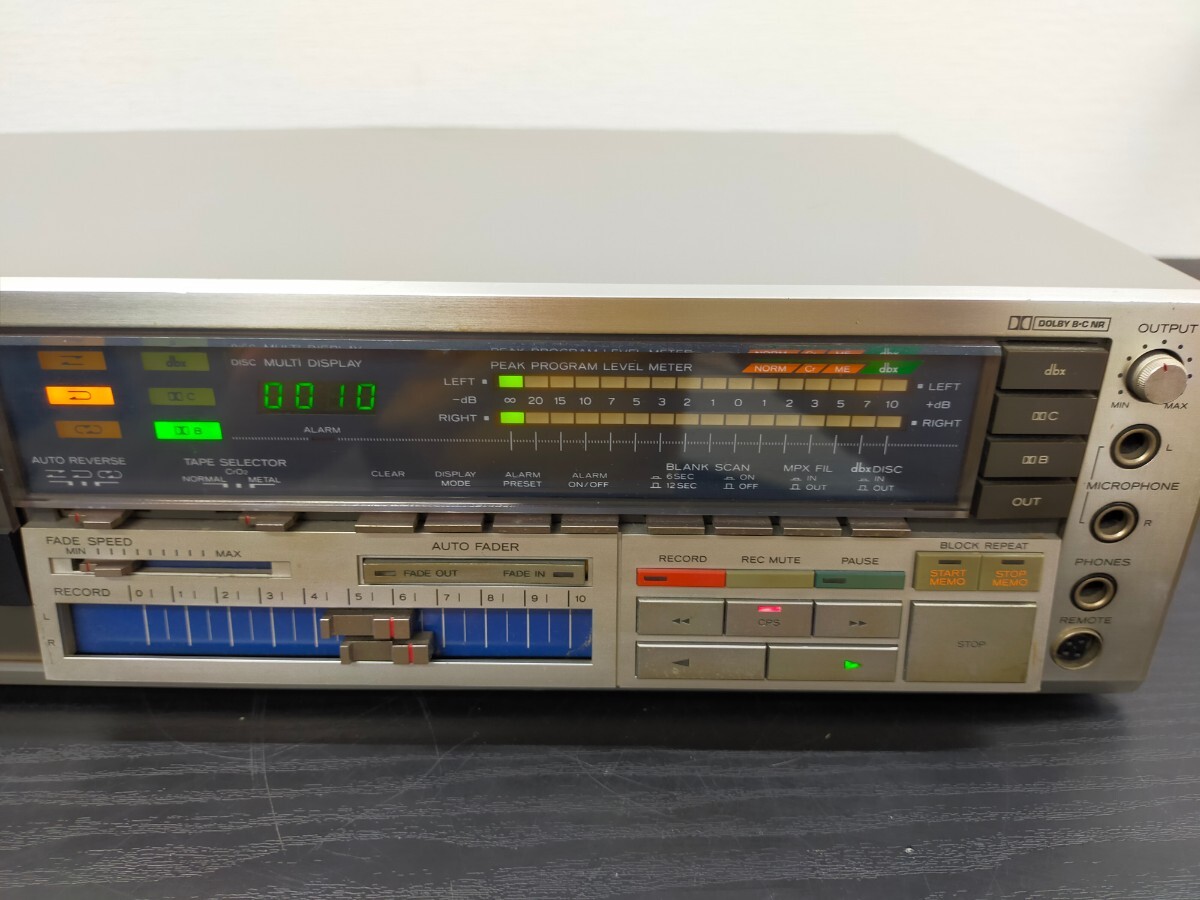 1円〜☆ TEAC ティアック V-909RX ステレオカセットデッキ_画像4