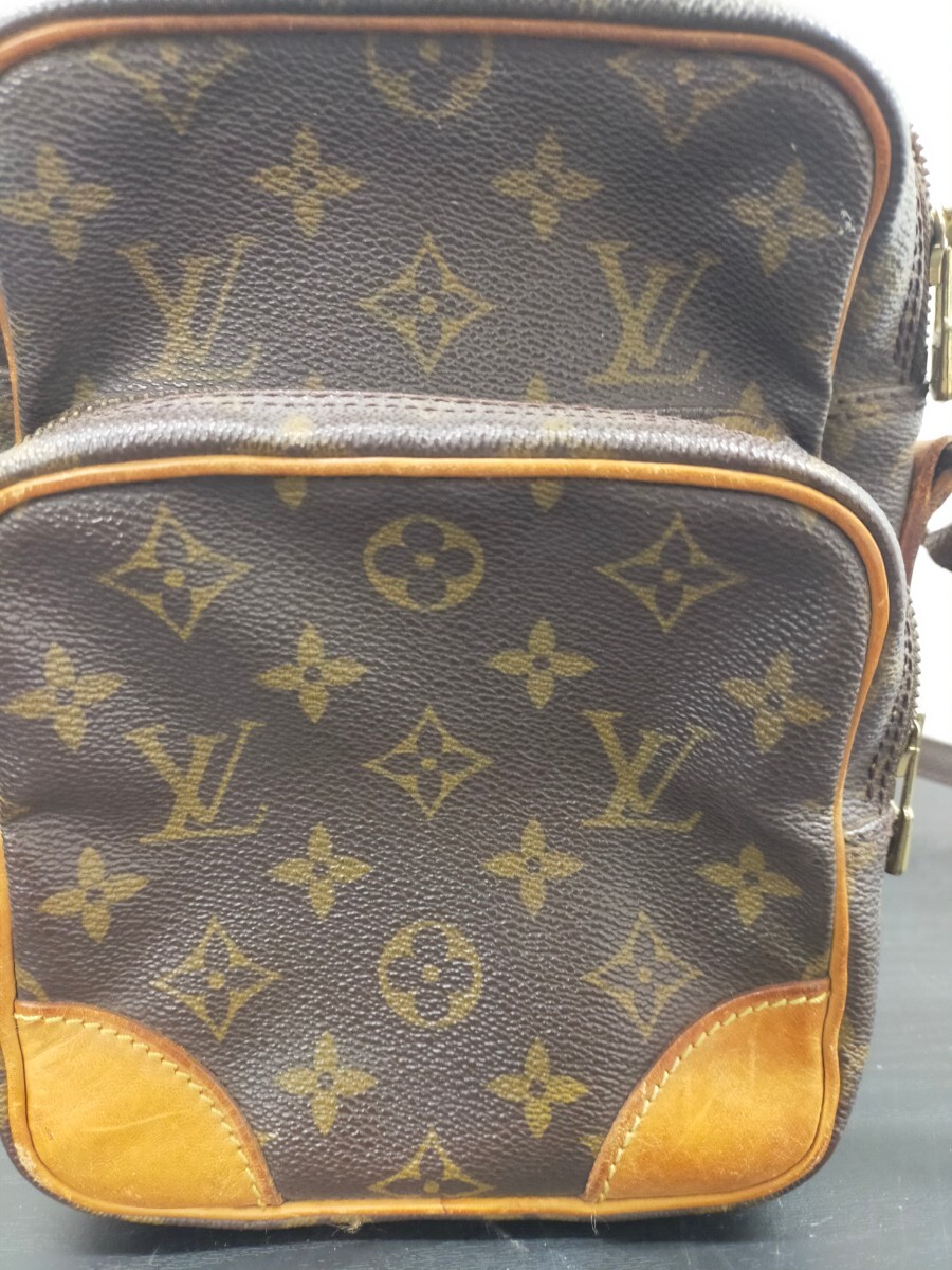 1円〜☆ LOUIS VUITTON ルイヴィトン モノグラム ショルダーバッグ シリアルナンバー有り_画像3