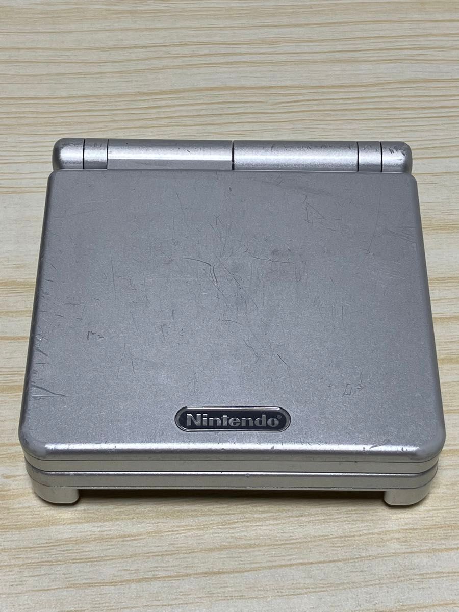 ゲームボーイアドバンスSP プラチナシルバー AGS-S-ZVA