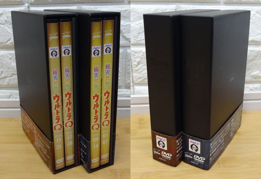 総天然色 ウルトラQ DVD-BOX Ⅰ・Ⅱセット (各8枚組) 帯付き 円谷プロ 特撮_画像3