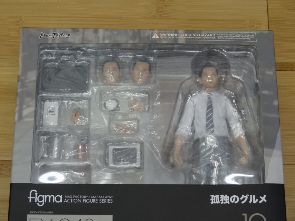  unopened goods figma/figma EX-048a... gourmet .. head .. pine -ply .ver. shirt one person yakiniku edition Max Factory figure 