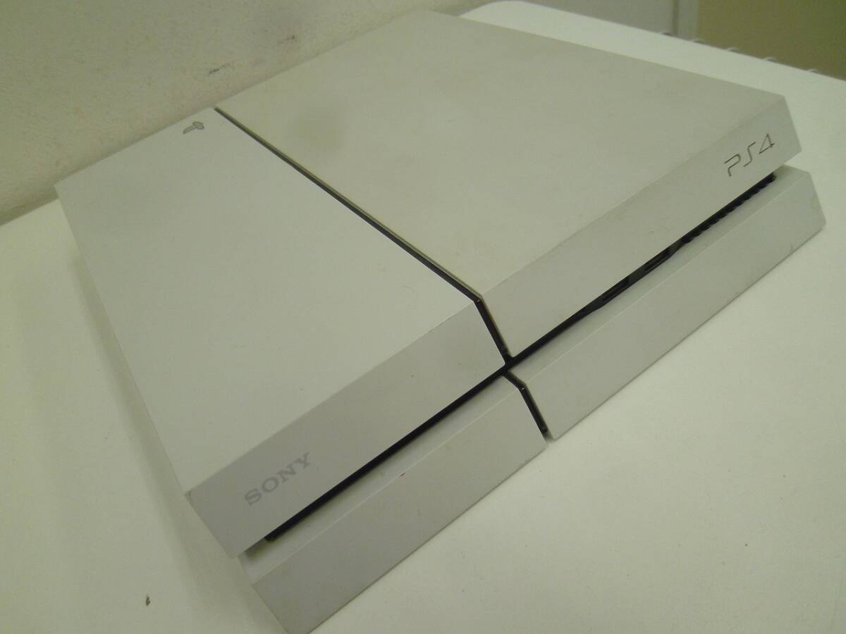 SONY Sony PS4 PlayStation 4 CUH-1100A 500GB white body only 