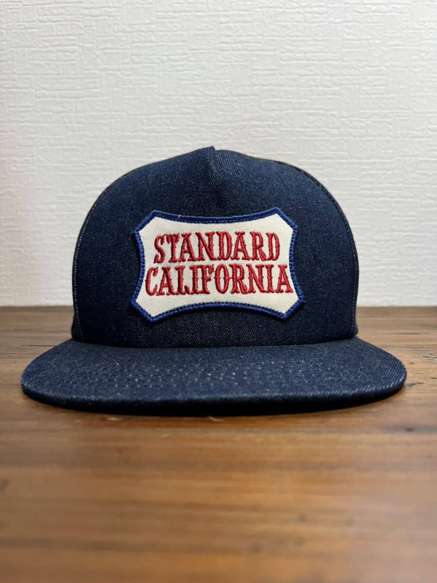 STANDARD CALIFORNIA スタンダードカリフォルニア キャップ 帽子 トラッカーキャップ デニムキャップ 野球帽_画像1