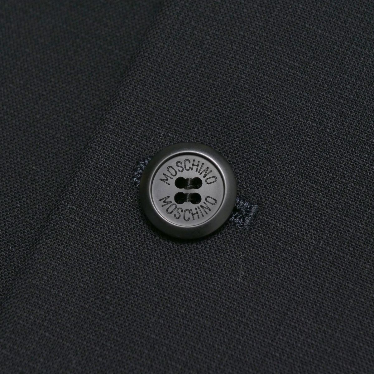 TH4648◎MOSCHINO モスキーノ Normal But Formal 3B シングル スーツ セットアップ ジャケット + ノータック パンツ スラックス メンズの画像5