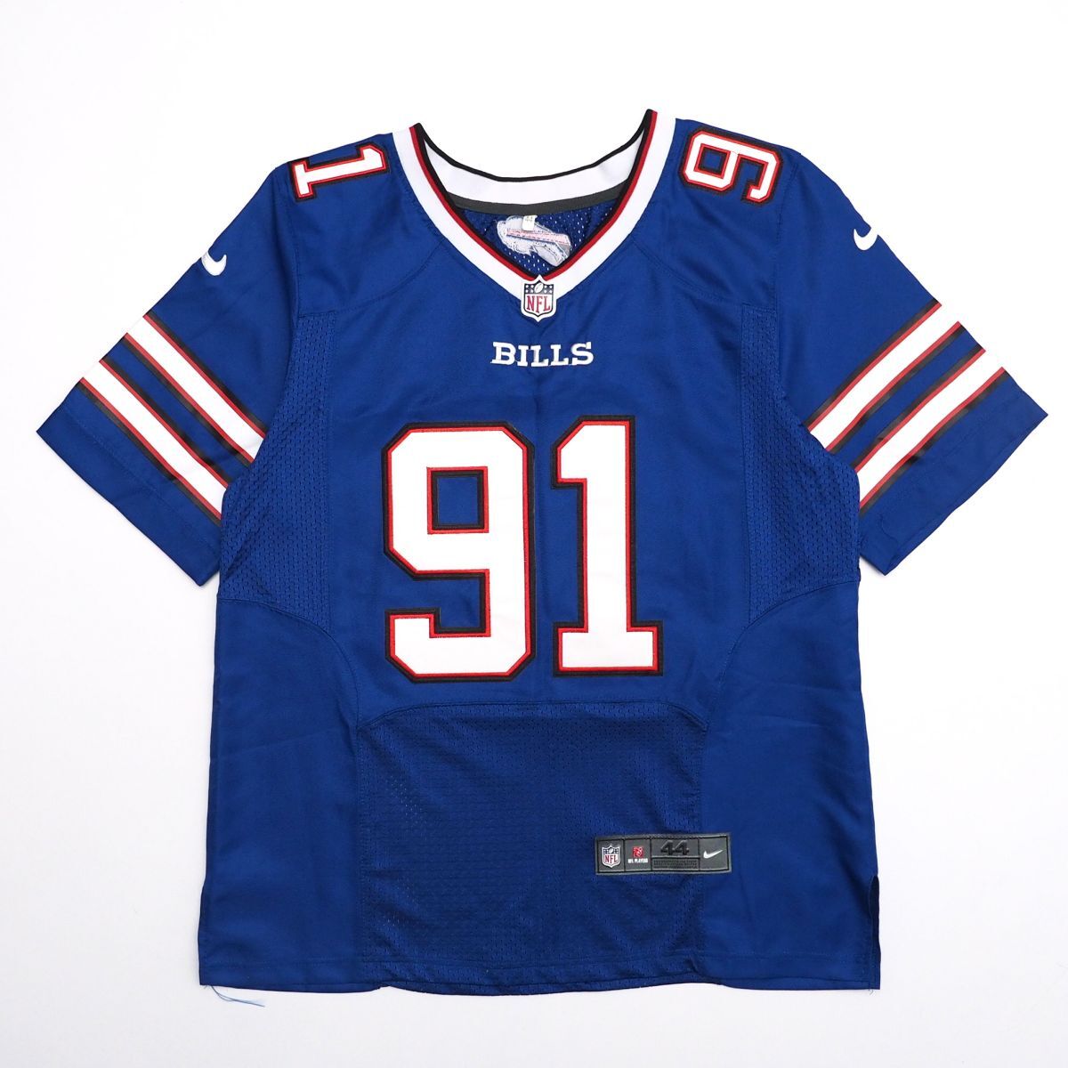 TG9907▽NFL Buffalo Bills/バッファロービルズ*ナイキ製*アメフト*フットボールジャージ*レプリカユニフォーム*背番号91*メンズ44の画像1