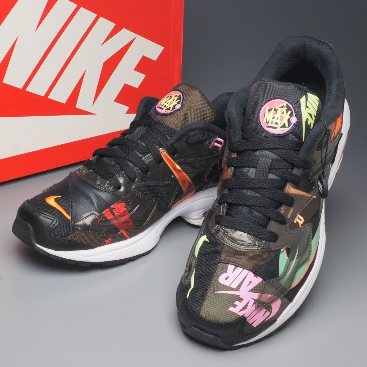 GP9892//*ナイキ/NIKE×アトモス/atmos*メンズUS10/エアマックス2ライト クイックストライク/スニーカー/靴/CI5590-001_画像1