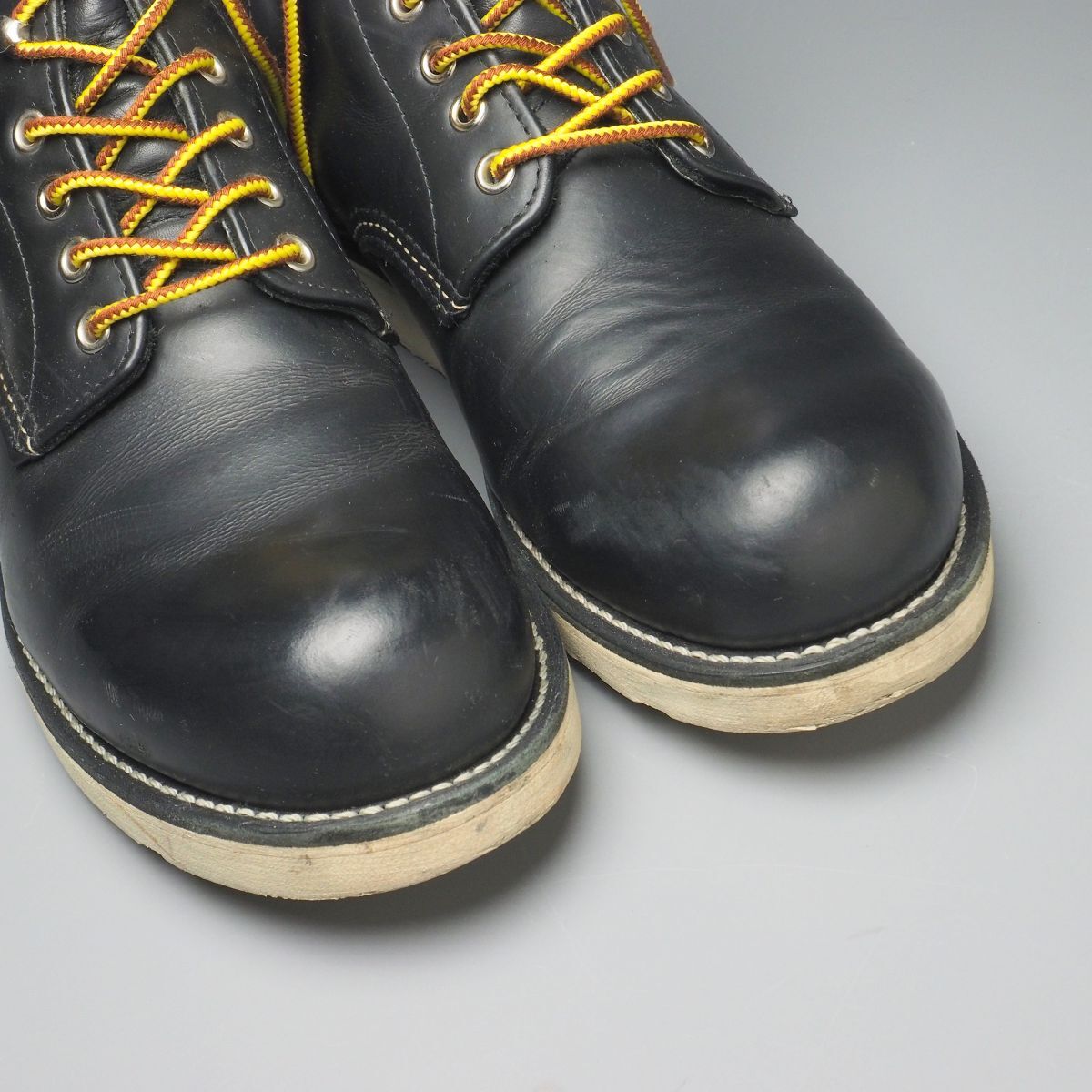 GP9884//*レッドウイング/REDWING*#8165/メンズUSA9.5D/アイリッシュセッター 6インチラウンドトゥ/プレーントゥ/レザーブーツ/革靴/黒_画像5