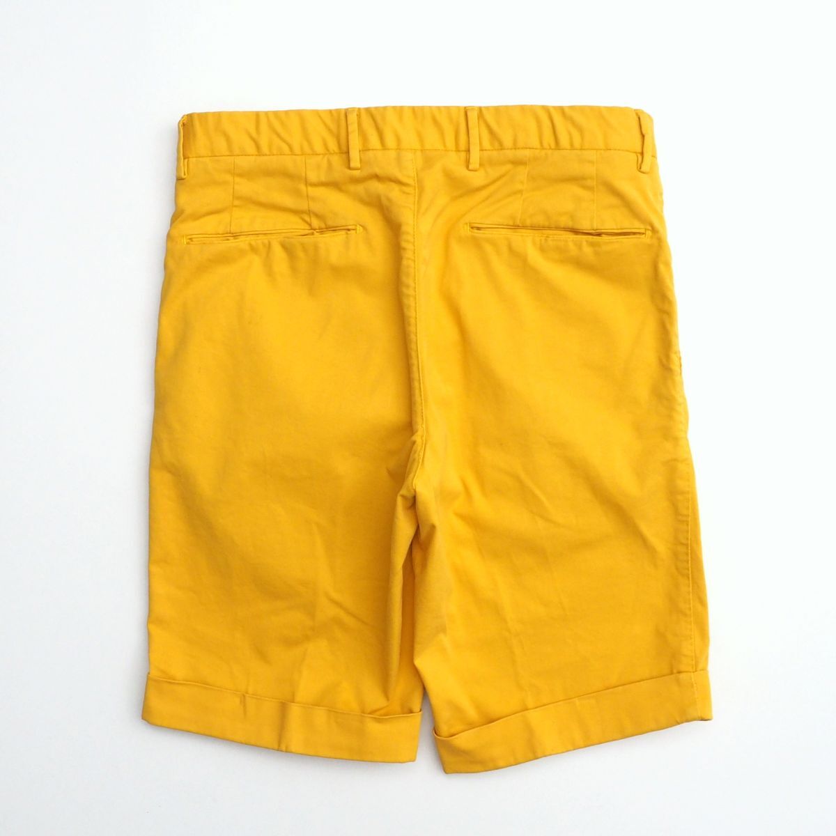 TH1548vPT TORINOpi- tea tolinoBERMUDA men's 44 stretch cotton shorts short pants half slacks yellow group 