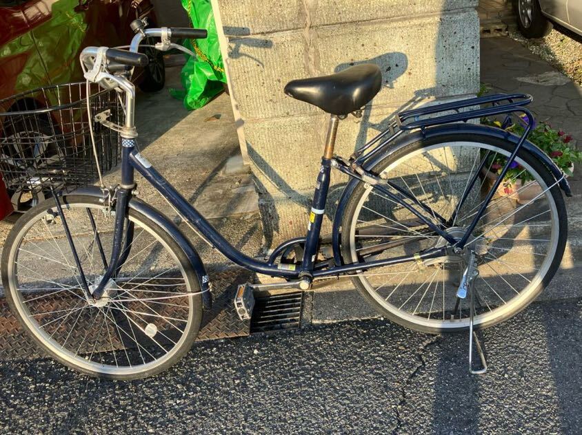 中古　自転車　26インチ　後輪パンク　ジャンク扱い_画像1