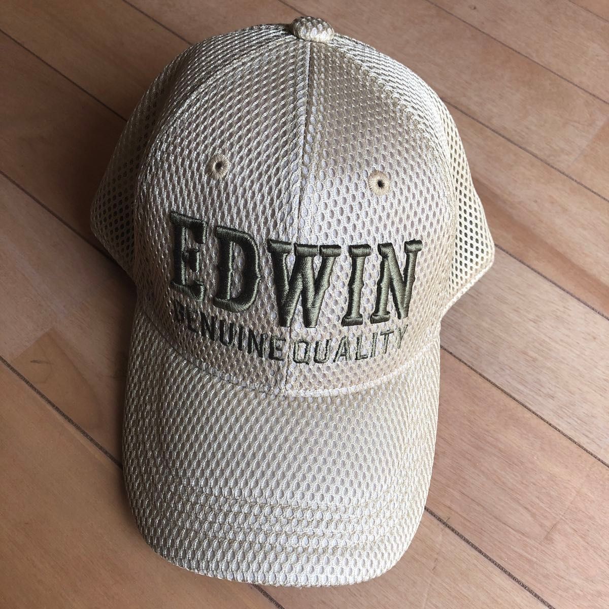未使用　エドウィンEDWINキャップ　メンズキャップ　メッシュキャップ　帽子