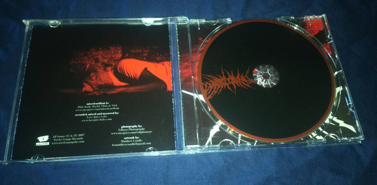 Misericordiam / Unanimity And The Cessation Of Hostility デスコア CD Deathcore デスメタルの画像6