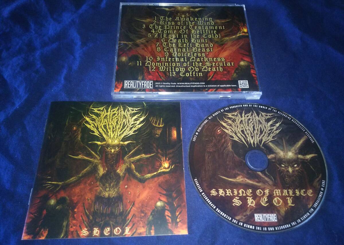 Shrine Of Malice / Sheol 再発盤 デスコア CD デスメタル Deathcore の画像1