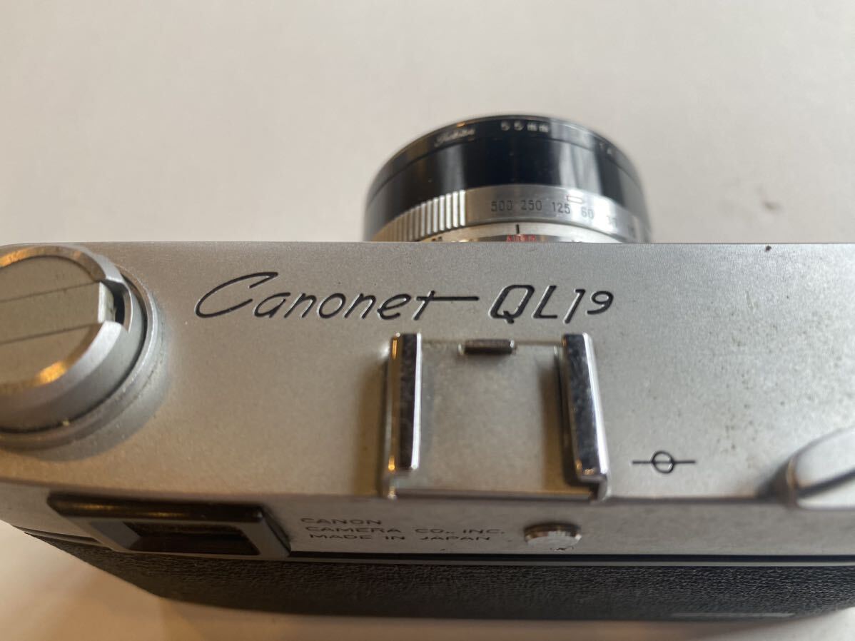 (18)Canon Canon film camera Canonet QL19 MADE IN JAPAN retro Vintage 