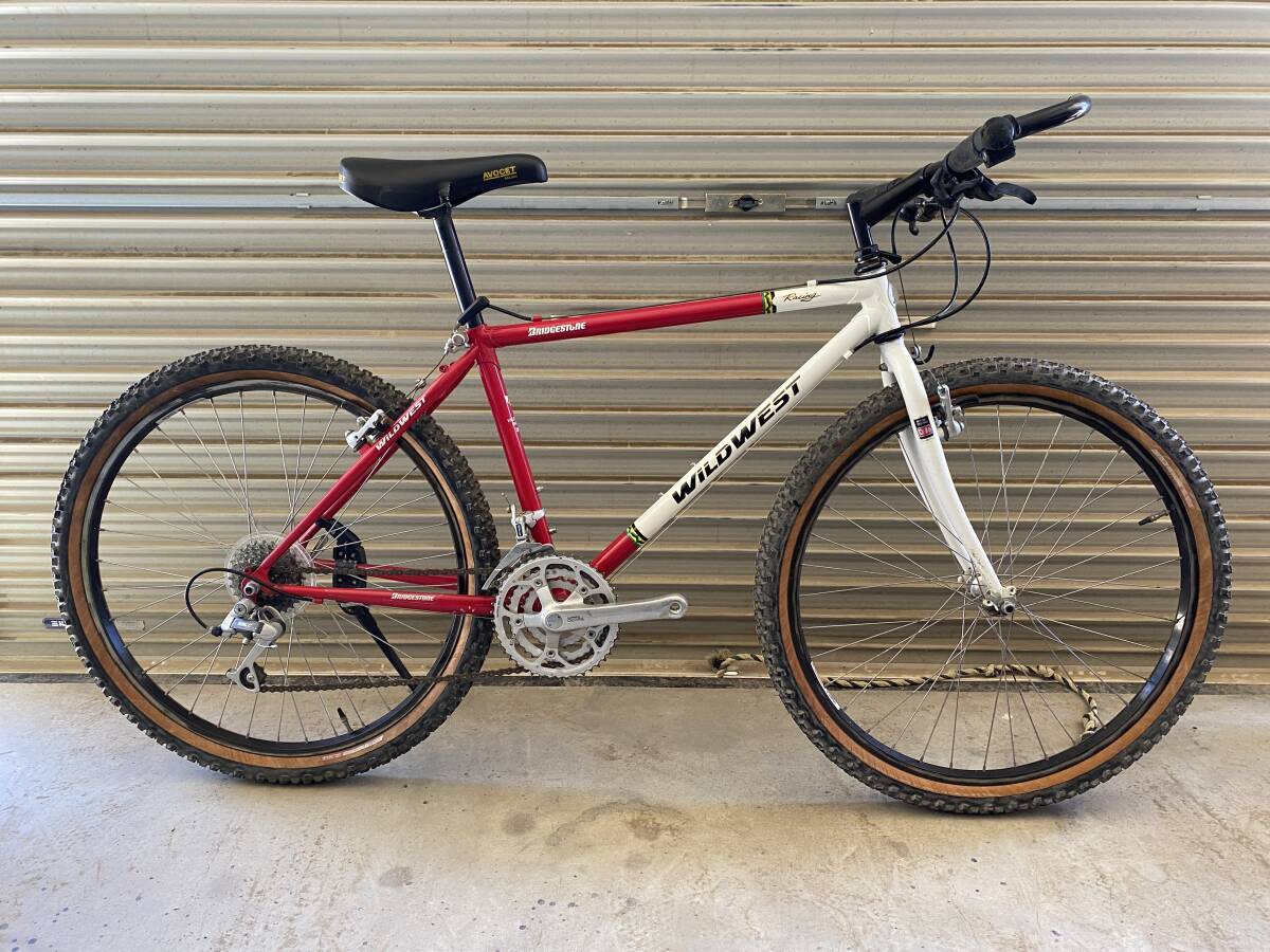 BRIDGESTONE WILD WEST RACING 3500 激レア 26インチ MTB 中古 OLD MTB VINTAGE MTB_画像1