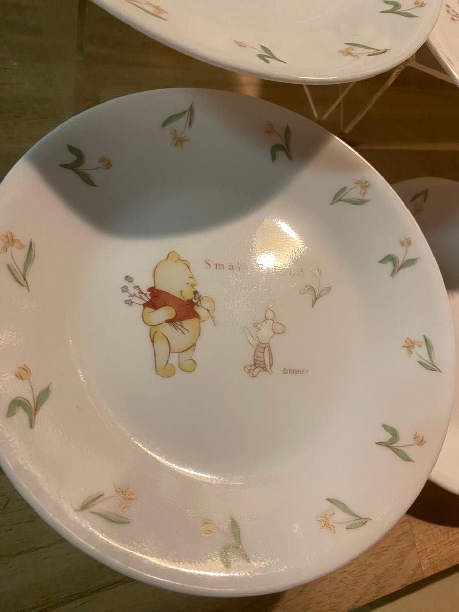 CORELLE コレール ディズニーくまのプーさんお皿5枚セット