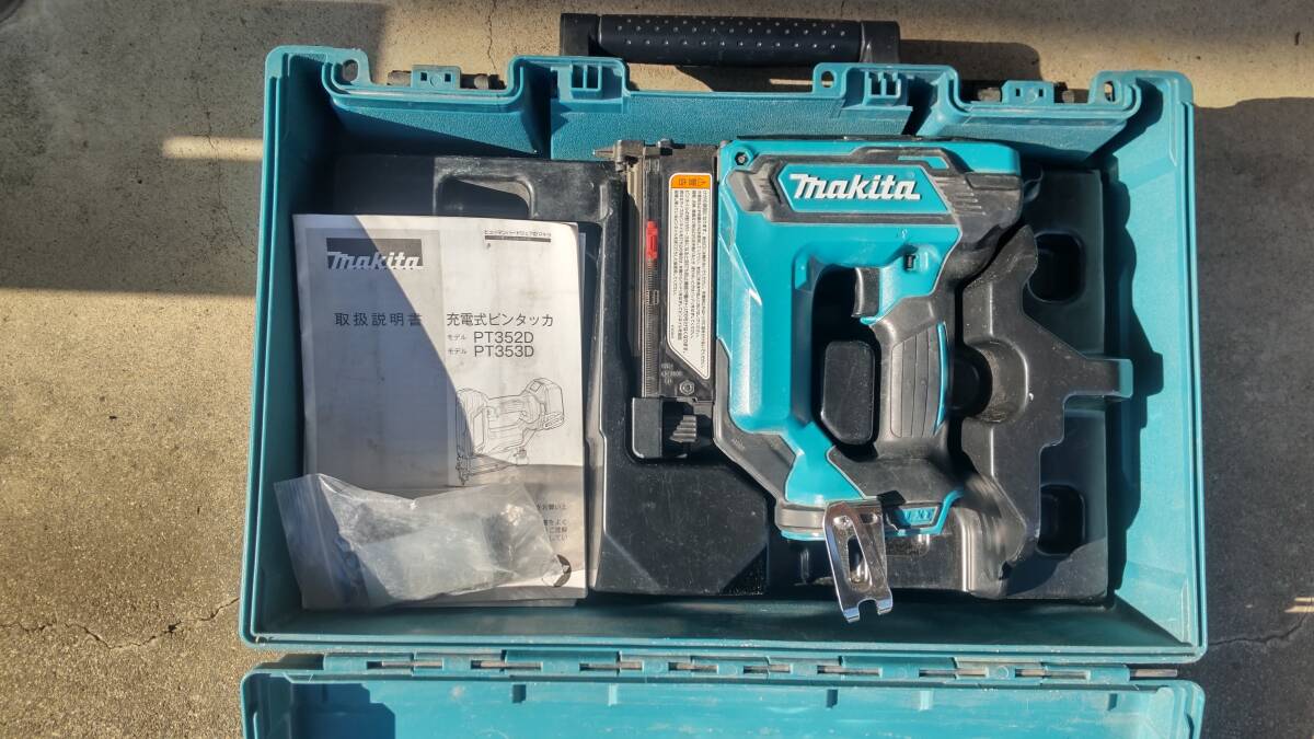 マキタ(Makita) 充電式ピンタッカ 18V 本体+ケース PT353D （PT353DZK）_画像5