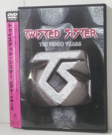 廃盤DVD トゥイステッド・シスター ビデオ・イヤーズ Twisted Sister THE VIDEO YEARS ヘアメタル グラムメタル LA MTV_画像1
