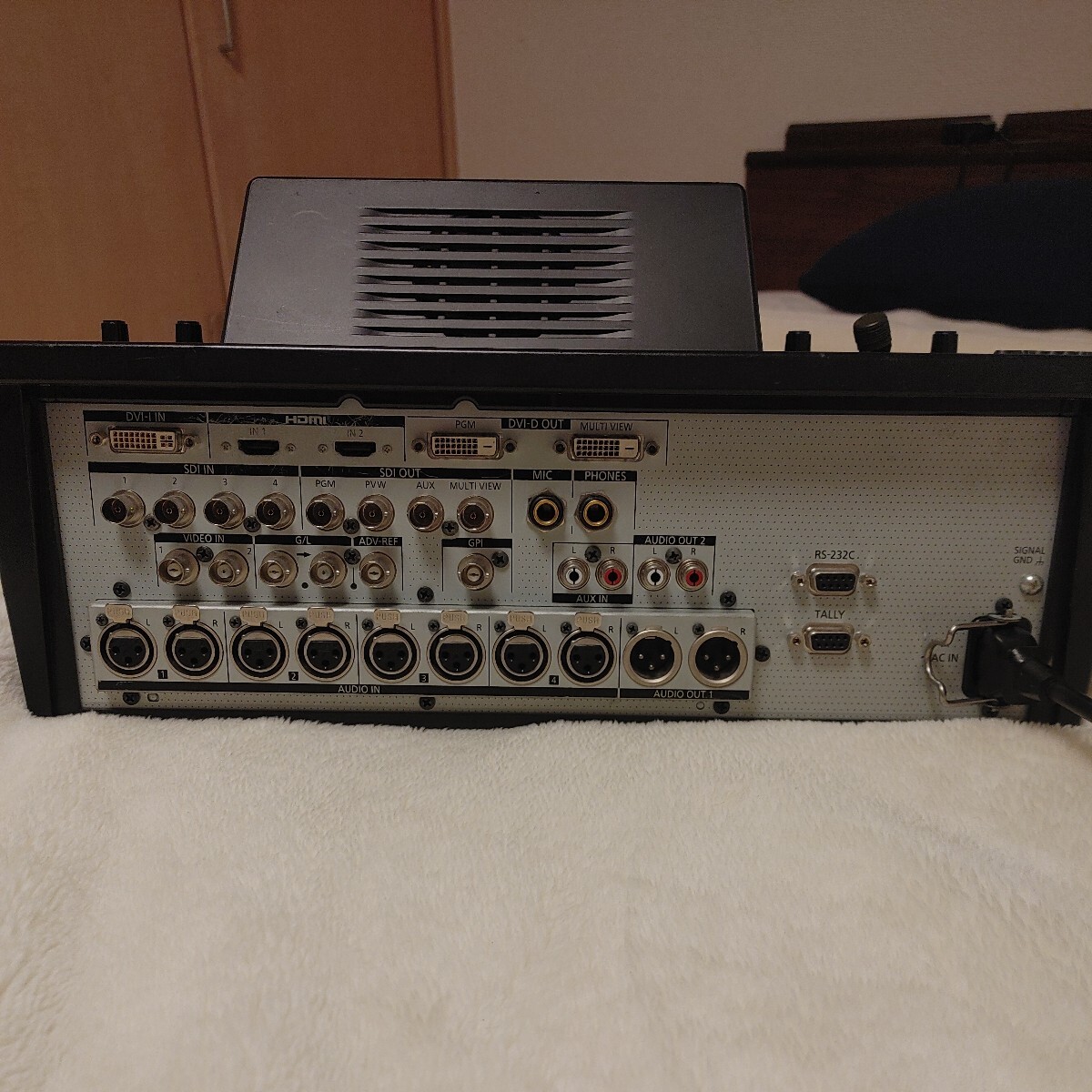 【動作品】Panasonic　デジタルAVミキサー　AG　HMX100　_画像7