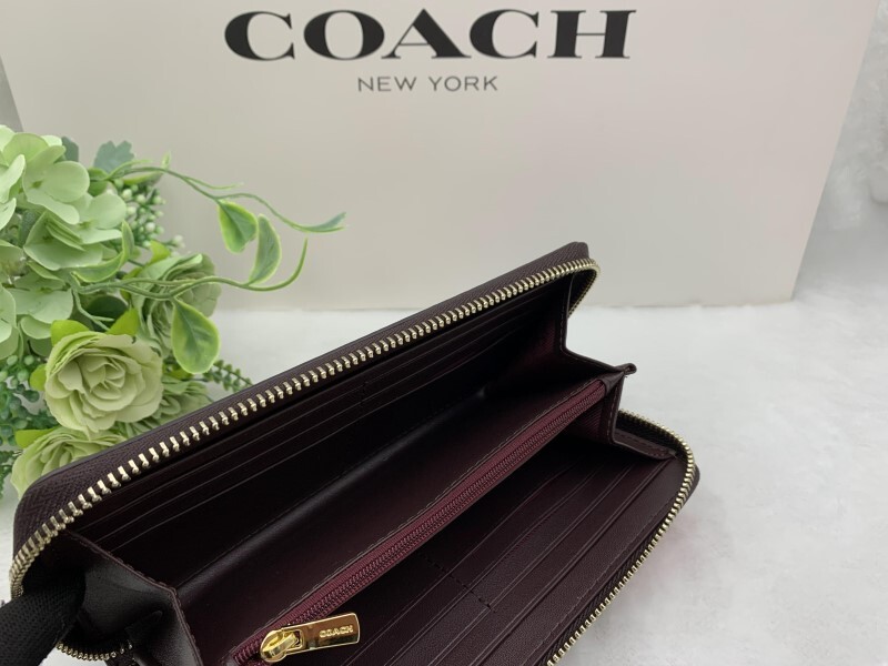 コーチ COACH 長財布 財布 シグネチャー アコーディオン 母の日 贈り物 ギフト 花柄 ファッション レディース 新品未使用 F39189 A184Zの画像8