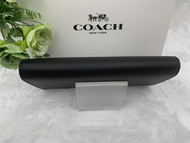 コーチ COACH 長財布 財布 メンズ ブラック黒 シンプル 二つ折り長財布 プレゼント 贈り物 新品 未使用 ファッション F74978 C136_画像7