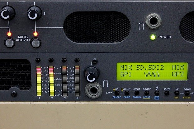 WOHLER TECHNOLOGIES audio monitor set *AMP1-S8 + VMQ-4 used 