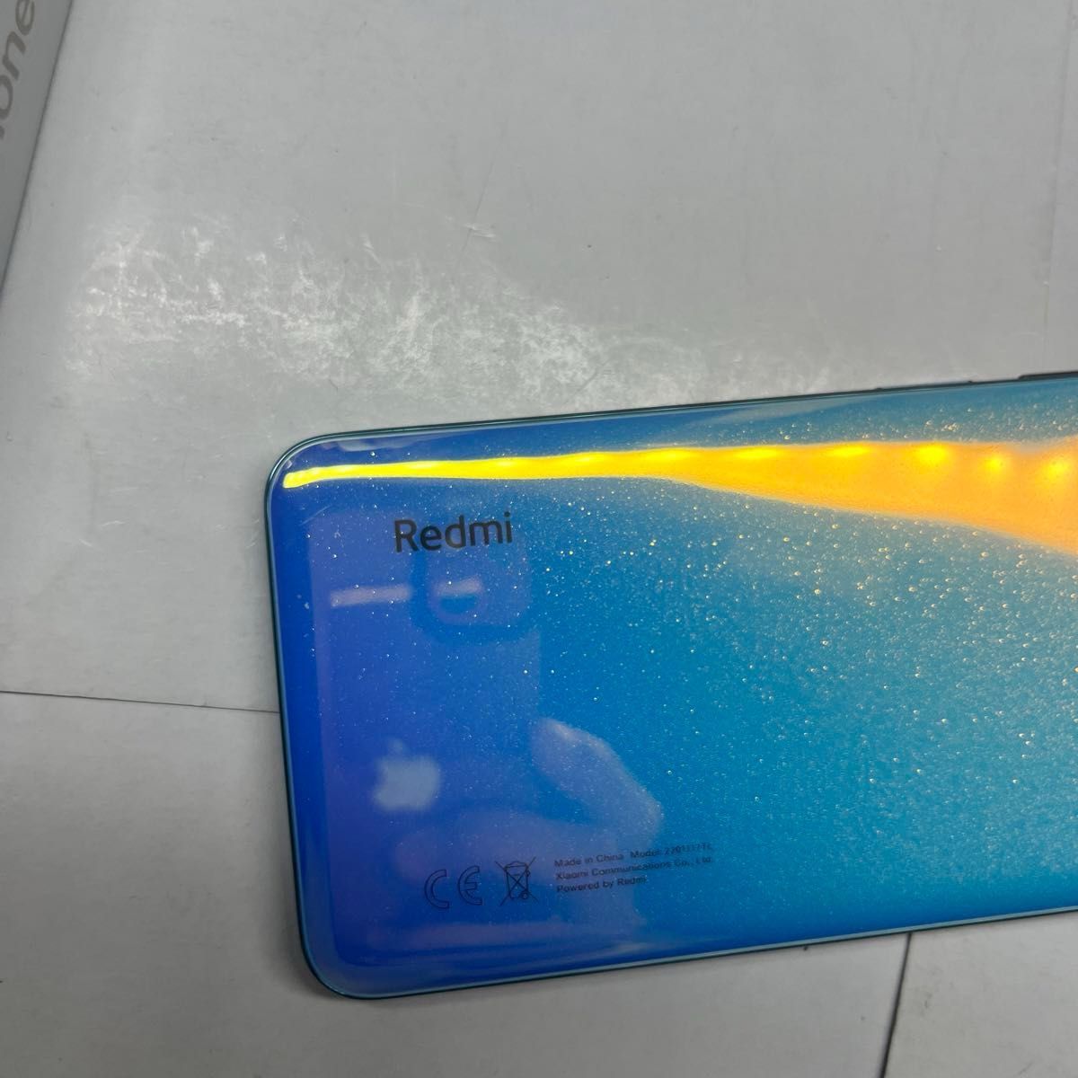 Redmi Note 11 64GB スターブルー　SIMフリー　割れあり