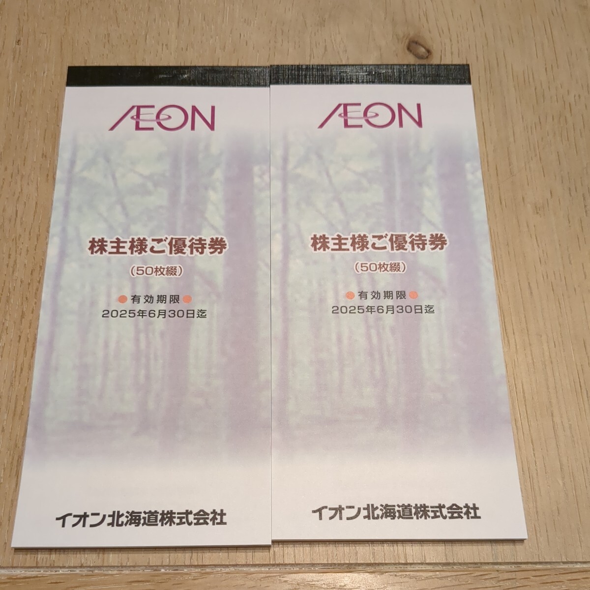 イオン北海道株主様優待券 10000円分 2025.6.30迄 株主優待 イオン、マックスバリュ、イオンスーパーセンター、まいばすけっと他の画像1