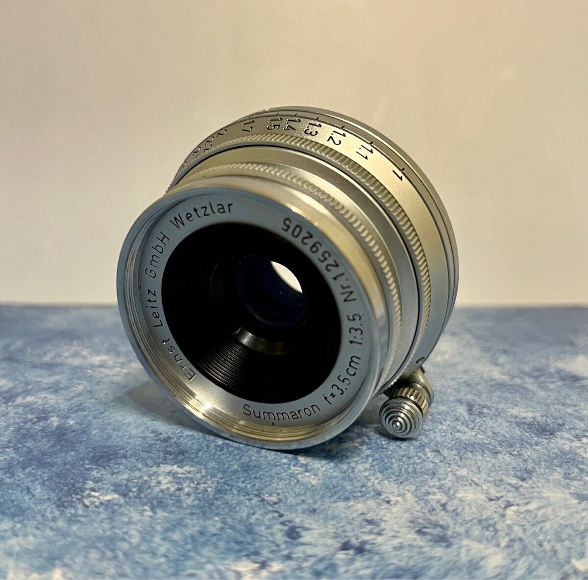 [ unusual M type ]LEICA Leica Summaron M 35mm f/3.5 Late Model latter term type M mount Leica z marron film camera lens 