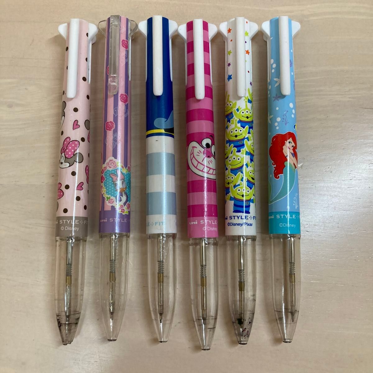 【uni】ディズニーシリーズ．スタイルフィット4色ボールペン＋シャープペンシル