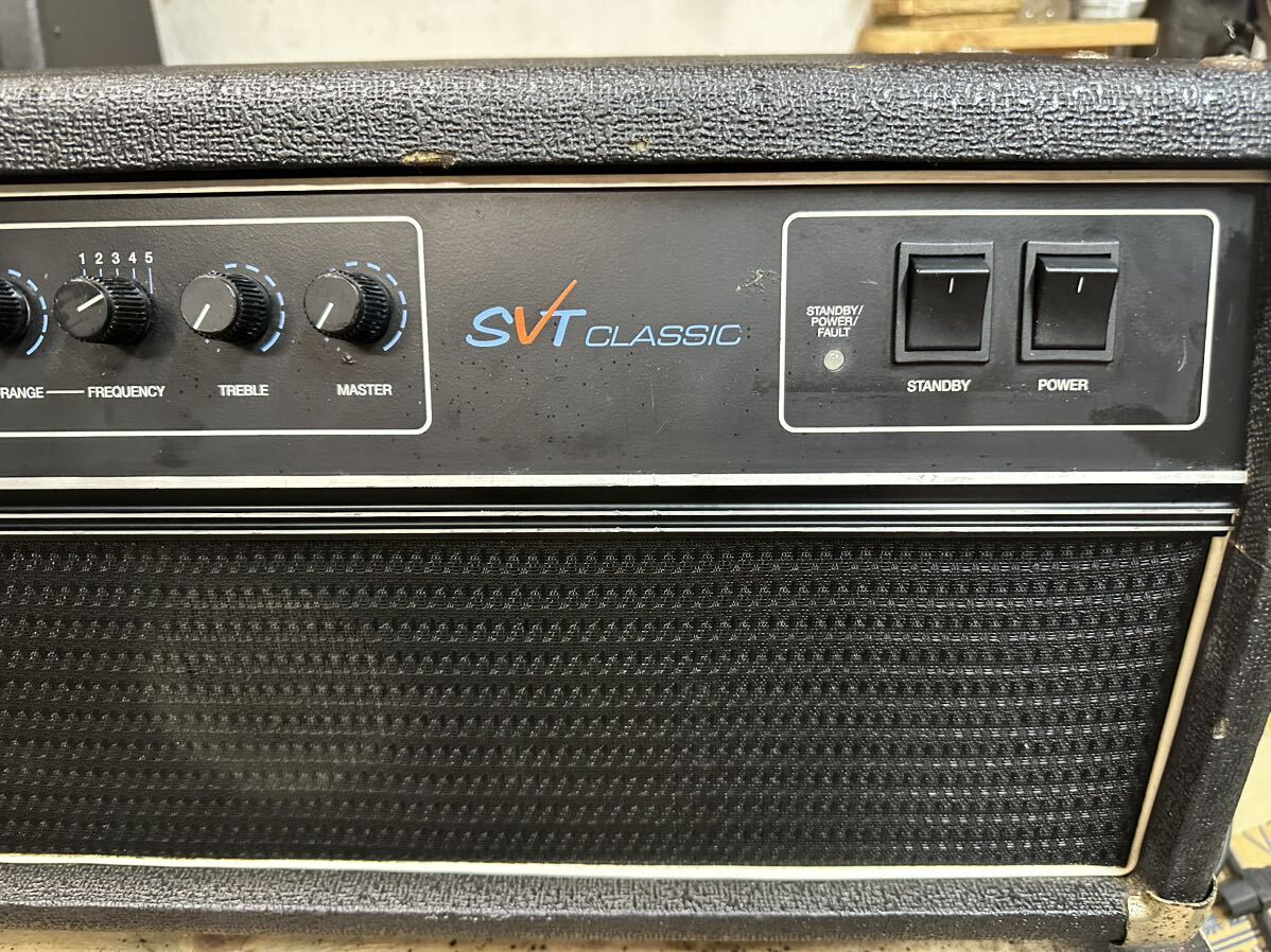 ［動作品］Ampeg アンペグ SVT CLASSIC 真空管 ベース アンプ ヘッド 名機 _画像3