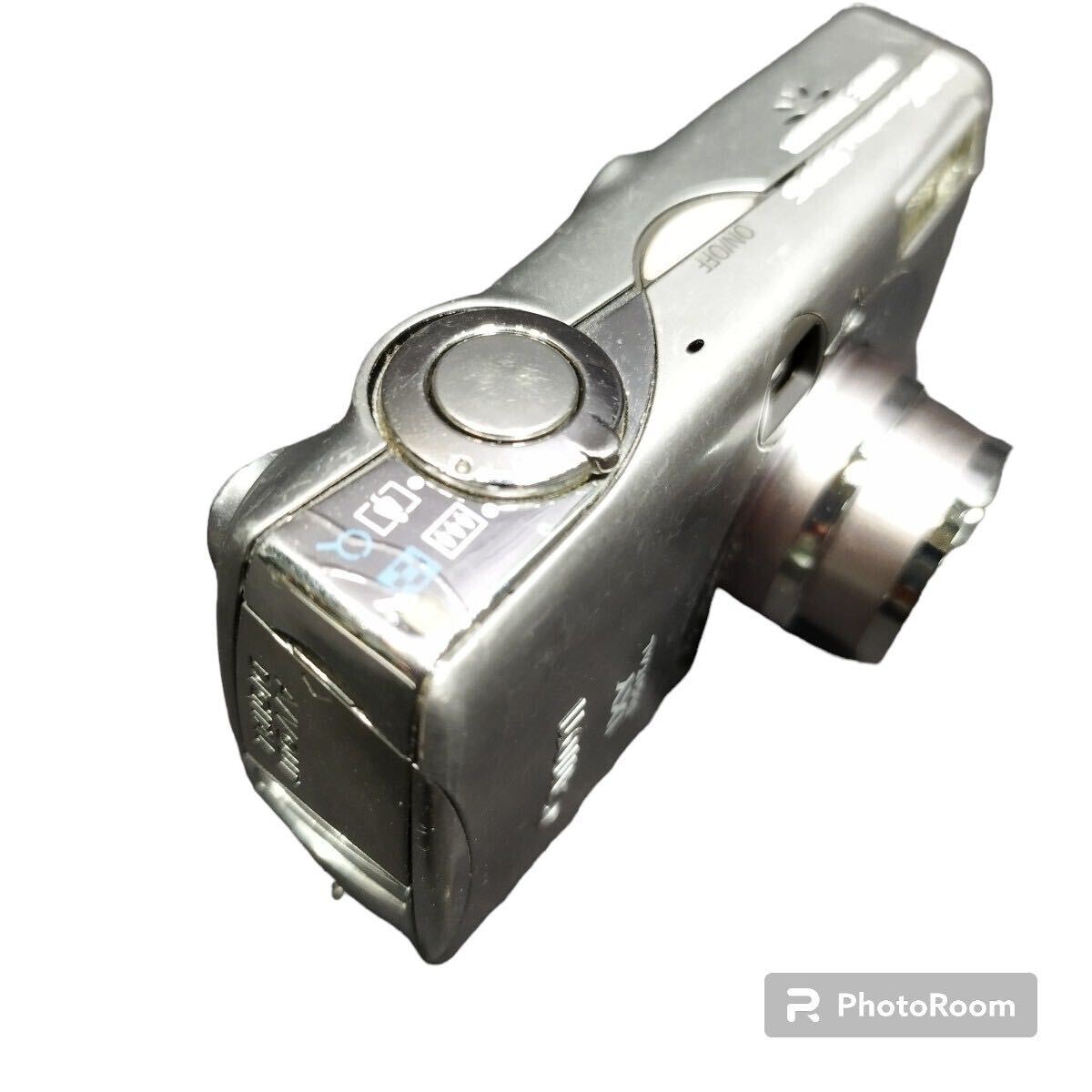【動作未確認 ジャンク出品】キャノン　Canon IXY DIGITAL 900IS デジタルカメラ　バッテリー SDカード付き　付属品あり　0513-311(6)_画像5