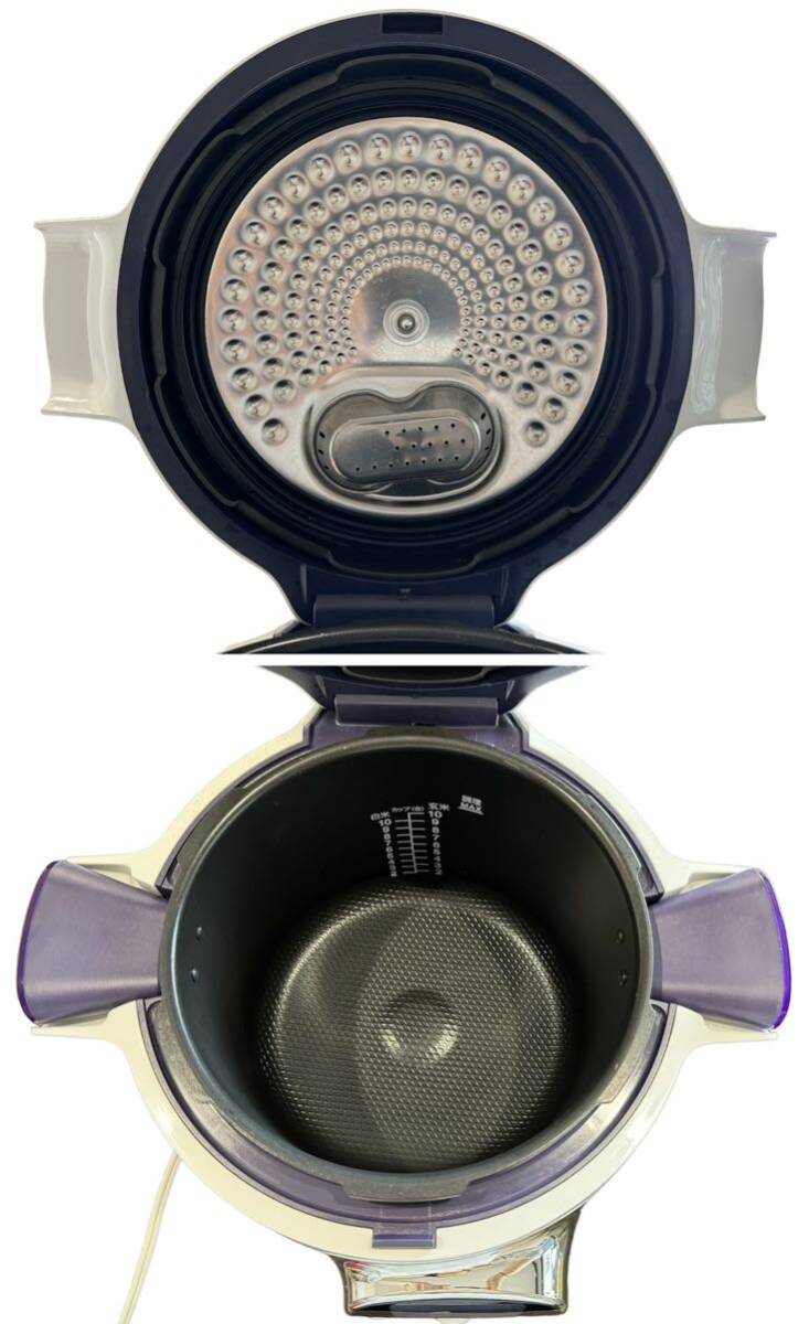T-fal クックフォーミー 電気圧力鍋 マルチクッカー 家庭用圧力鍋 CY7011JP 6L ティファール 0514-013(14)_画像6