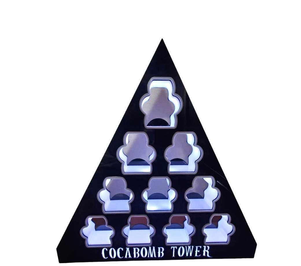 送料無料 コカボム タワー LED ディスプレイ ケース ライト 送料無料 コカボム タワー LED ディスプレイ ケース ライト