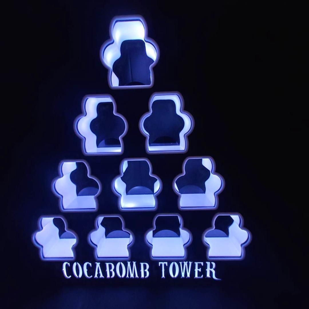 送料無料 コカボム タワー LED ディスプレイ ケース ライト 送料無料 コカボム タワー LED ディスプレイ ケース ライト