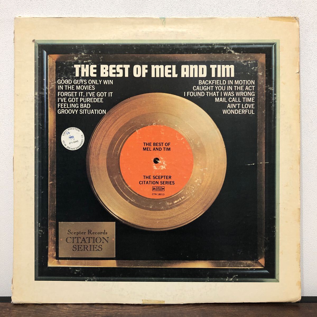 Mel & Tim / The Best Of Mel & Tim レコード 輸入盤_画像1