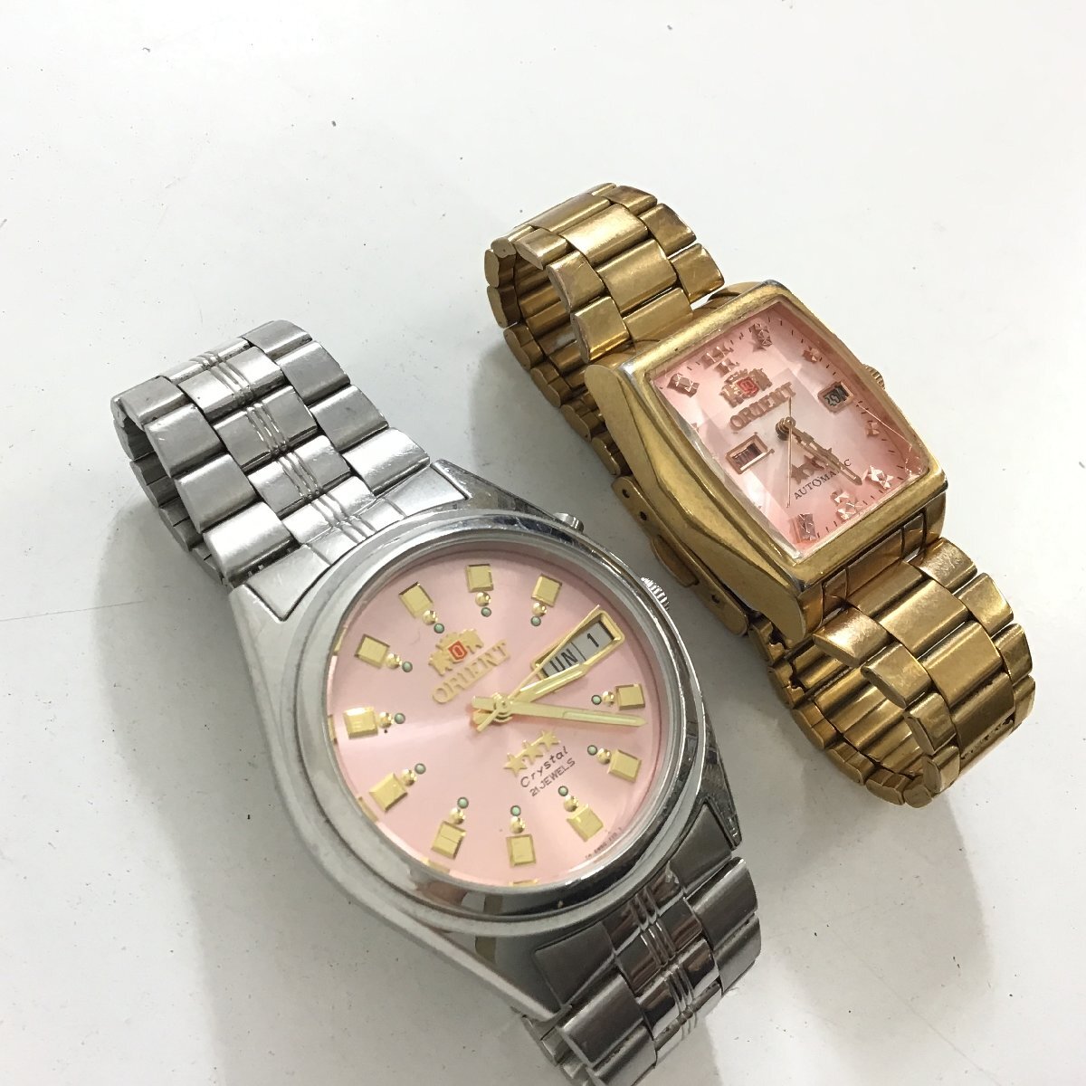 ORIENT Orient wristwatch 2 point set [ including in a package un- possible / selling out / common yama05-03]