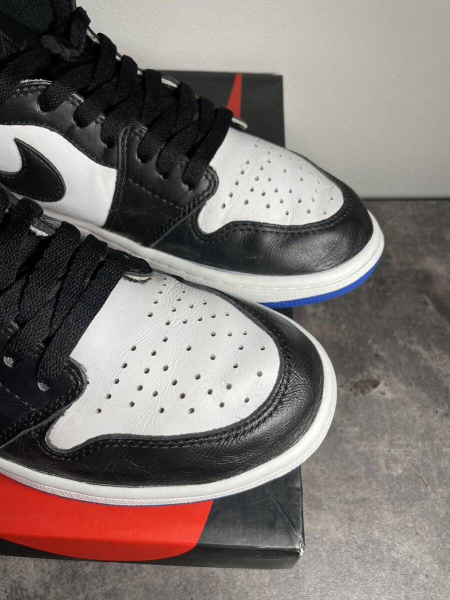 fragment Nike Air Jordan 1 Retro High OG Black/Sport Royal/White_画像5