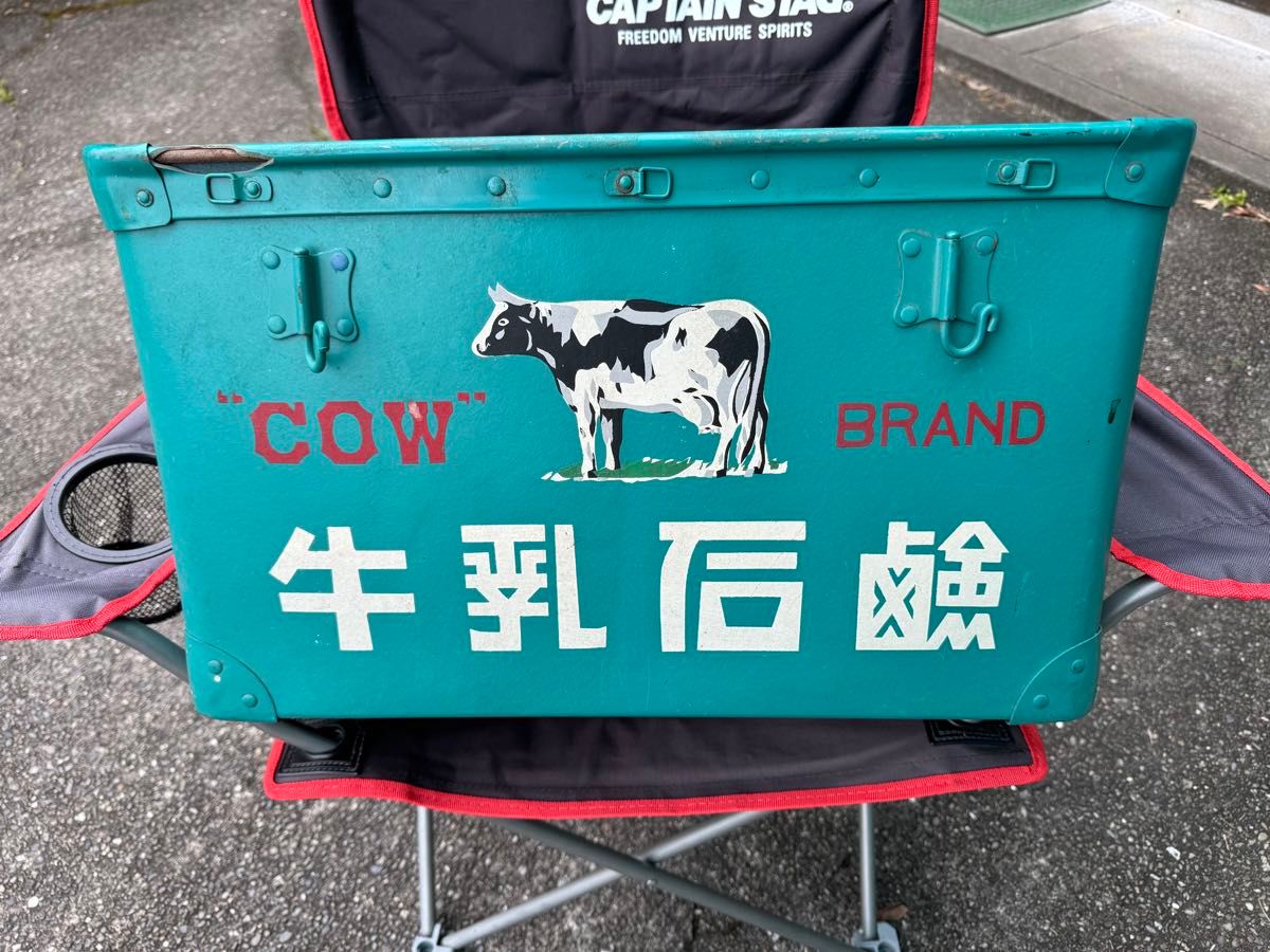 昭和レトロ 牛乳石鹸 ボテ箱 COW BRAND 収納箱 ぼて箱|Yahoo 昭和レトロ 牛乳石鹸 ボテ箱 COW BRAND 収納箱 ぼて箱|Yahoo