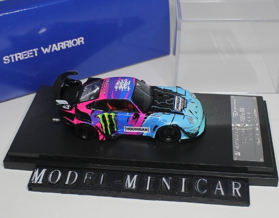 ▲超希少！SW 1/64 ポルシェ Porsche 911 RWB 993 HOONIGAN 新品_画像4