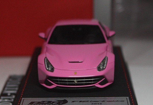 ^ last 1 pcs!BBR Deluxe 1/43 Ferrari Ferrari F12 Berlinetta belrinetta Gloss Pink worldwide limitation 25 pcs 