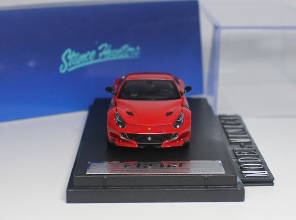 ▲入手困難！赤！金属製！SH 1/64 フェラーリ Ferrari F12 TDF 新品 Stance Huntersの画像2