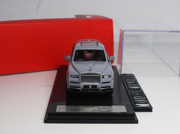 ▲入手困難！Grey！SCA 1/64 ロールスロイス Rolls Royce Cullinan BB 新品 RRの画像2