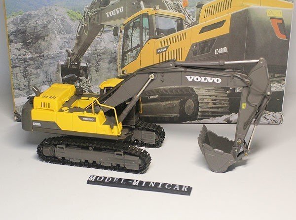 ▲入手困難！VOLVO特注！1/50 ボルボ VOLVO EC480D L Excavator 油圧ショベル 建設機械_画像2