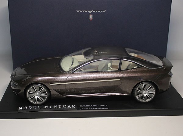 ▲限定品！Resin Model 1/18 フェラーリ Ferrari ピニンファリーナ Pininfarina Cambiano 2012 中古品_画像1