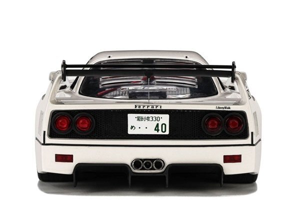 ▲超貴重な！絶版！世界限定999台！GT-Spirit 1/18 フェラーリ Ferrari F40 LBWK LB Works 白 GT379_画像4