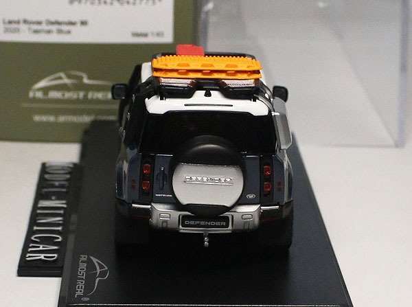 ▲入手困難！青！Almost Real 1/43 ランドローバー LAND ROVER Defender 90 ディフェンダー 2020 AR_画像3