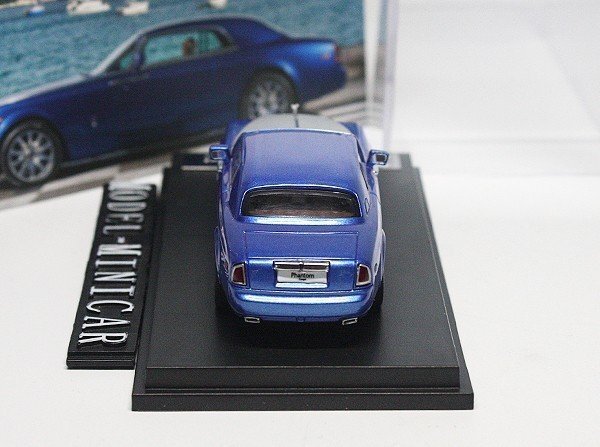 ▲超希少！青！限定品！RR 1/64 ロールスロイス Rolls Royce Phantom ファントム Coupe 新品_画像3