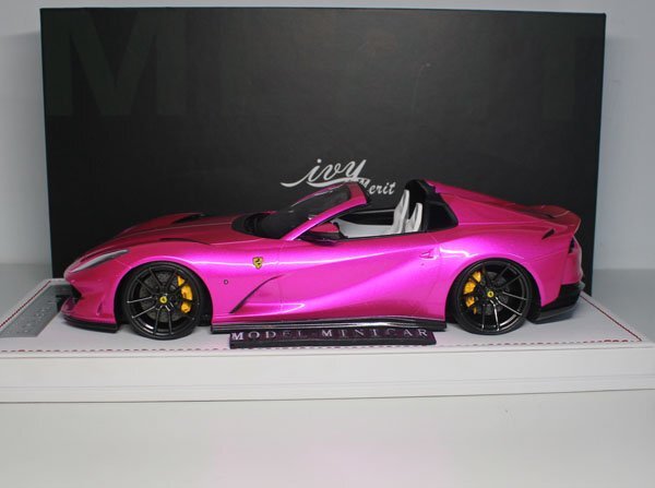 ▲超貴重な！Flash Pink！世界限定50台！IM 1/18 812 GTS Novitec 812 N-Largo 新品 Resin Model